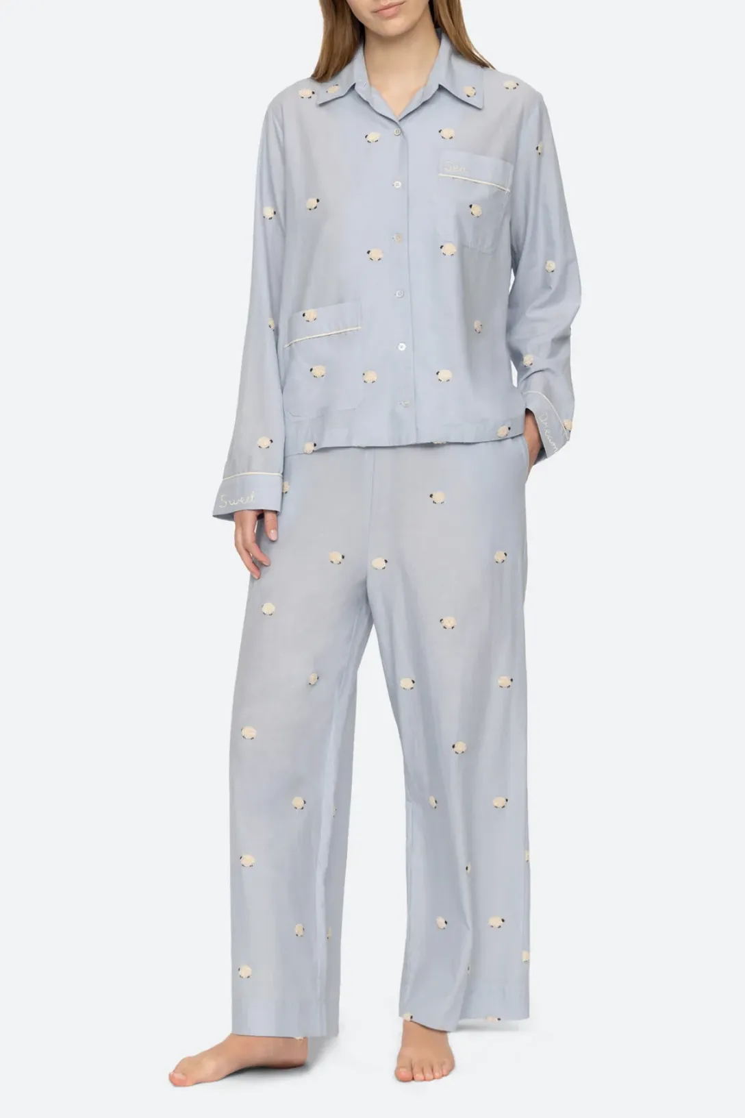 Sheep PJ Set | Sky