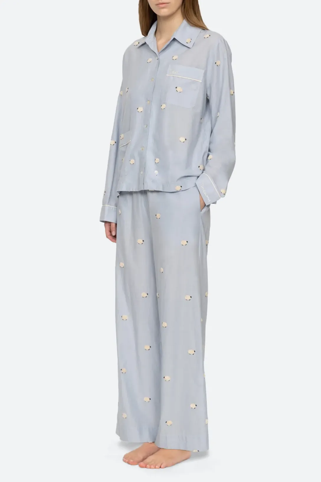 Sheep PJ Set | Sky