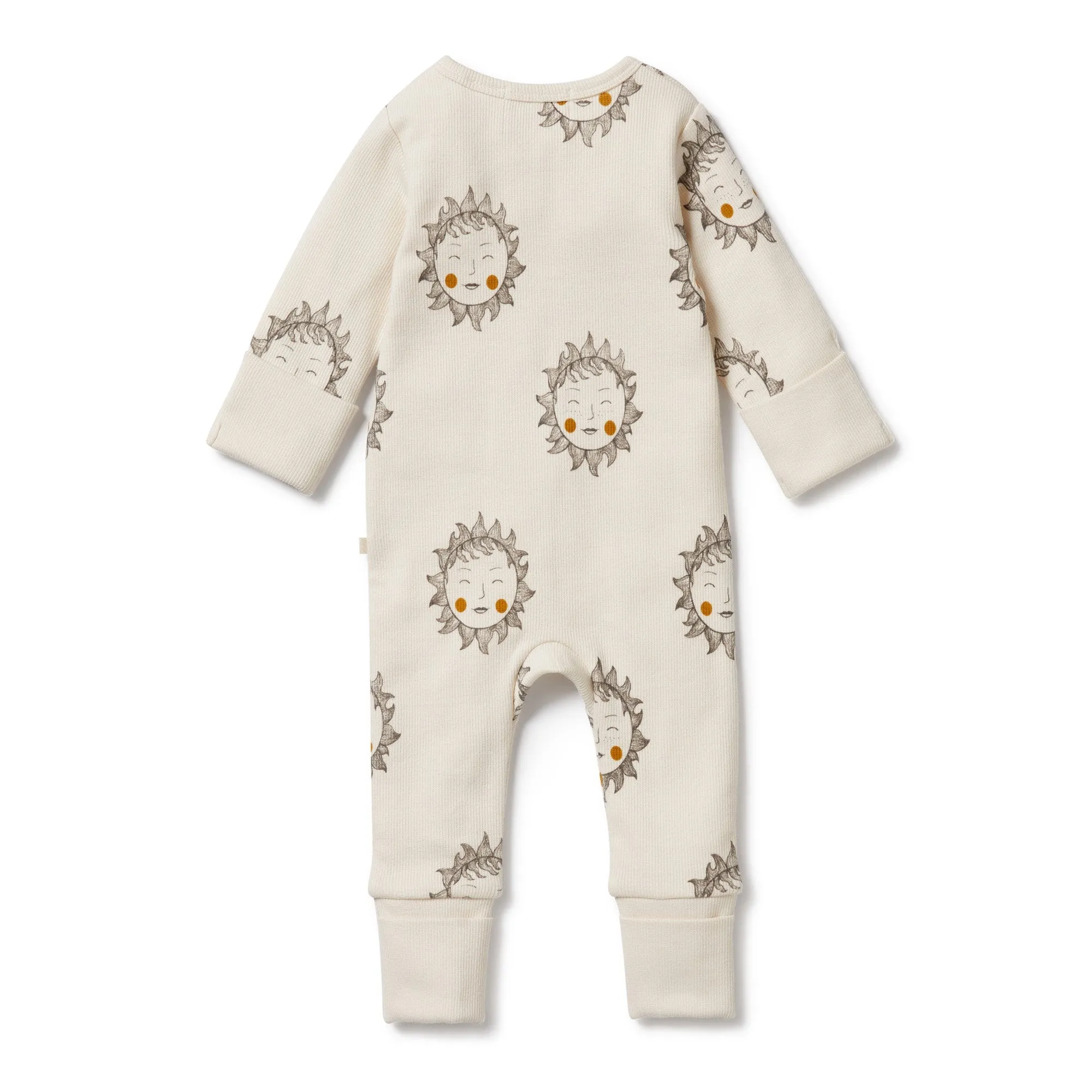 Shine On Me Organic Zipsuit with Feet