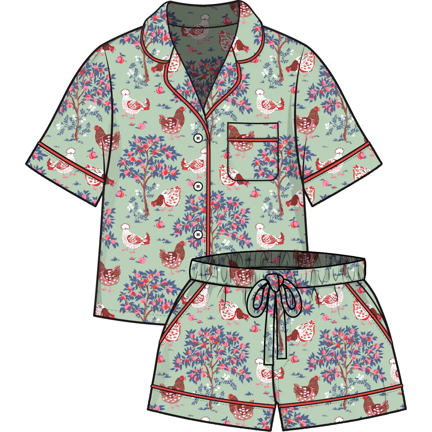 Short PJ Set