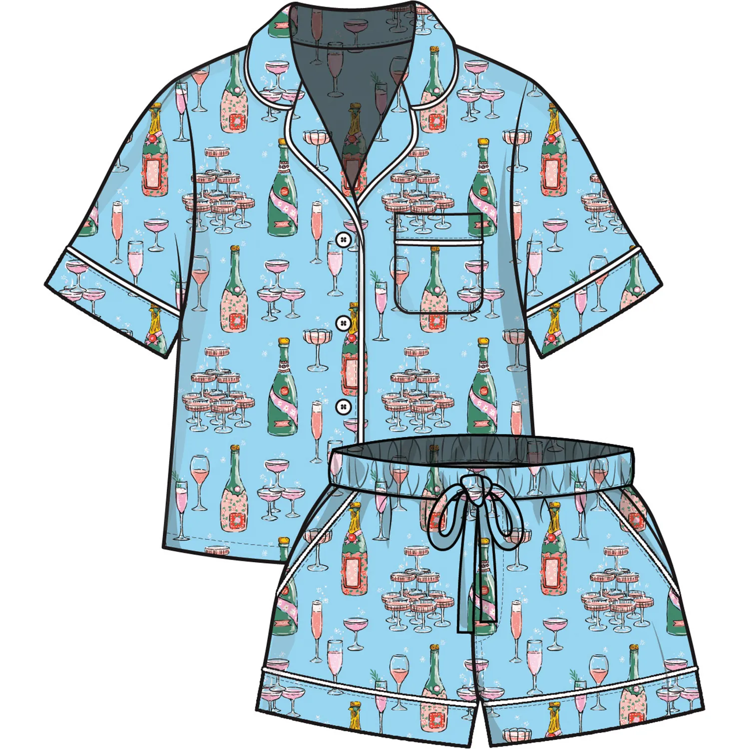 Short PJ Set