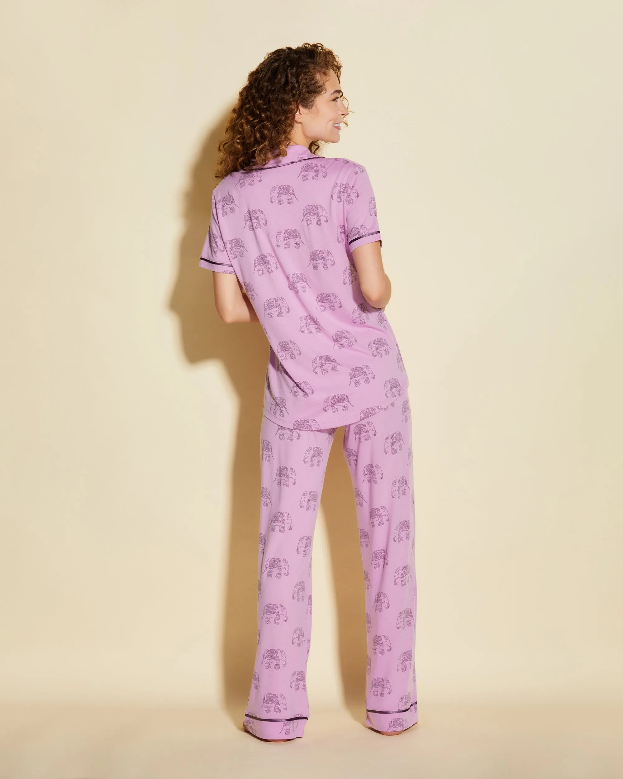 Short Sleeve Top & Pant Pajama Set