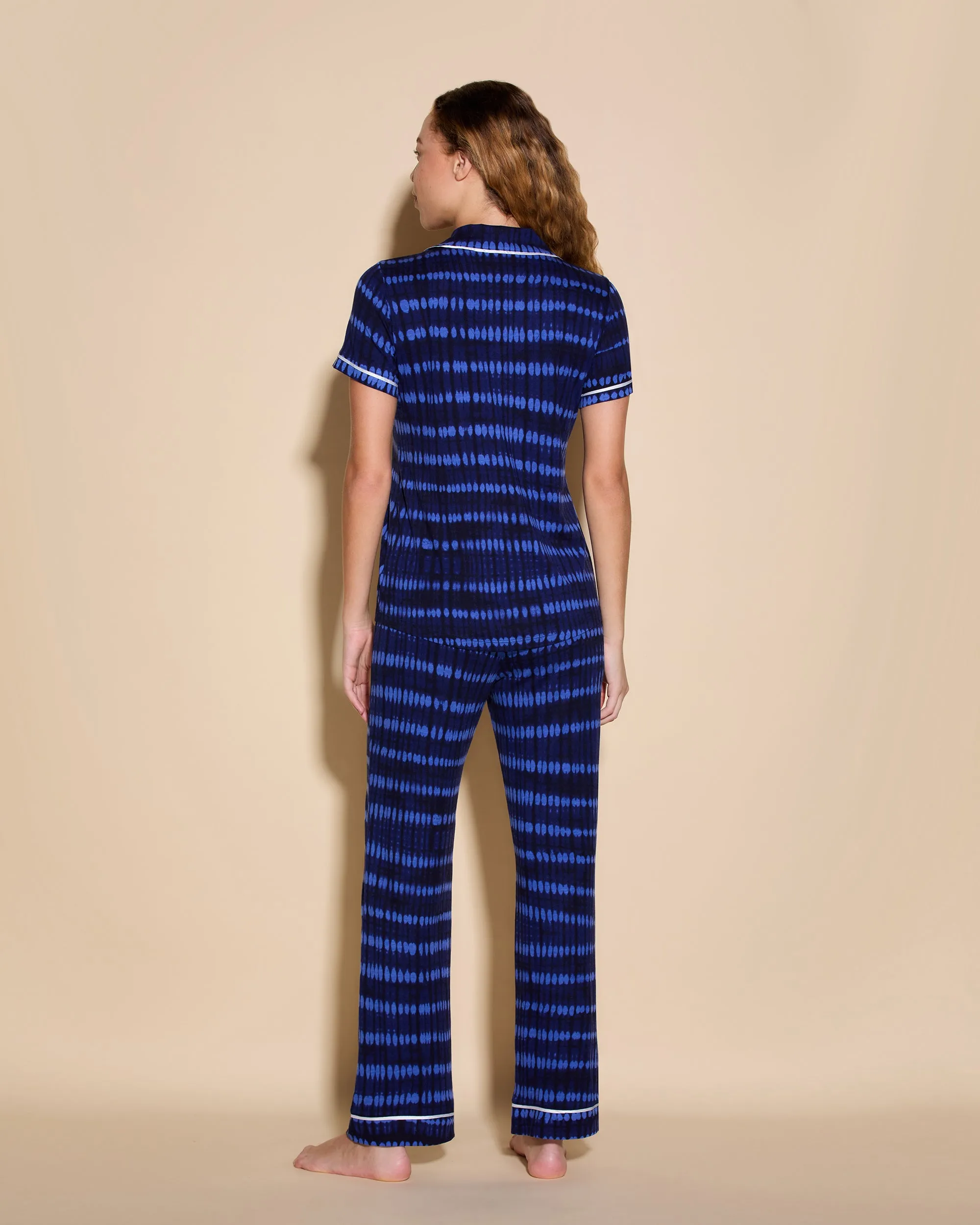 Short Sleeve Top & Pant Pajama Set