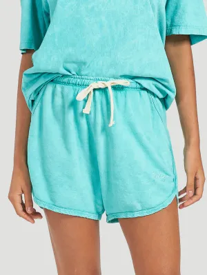 Shorts Hurley Moletinho Cindy Azul