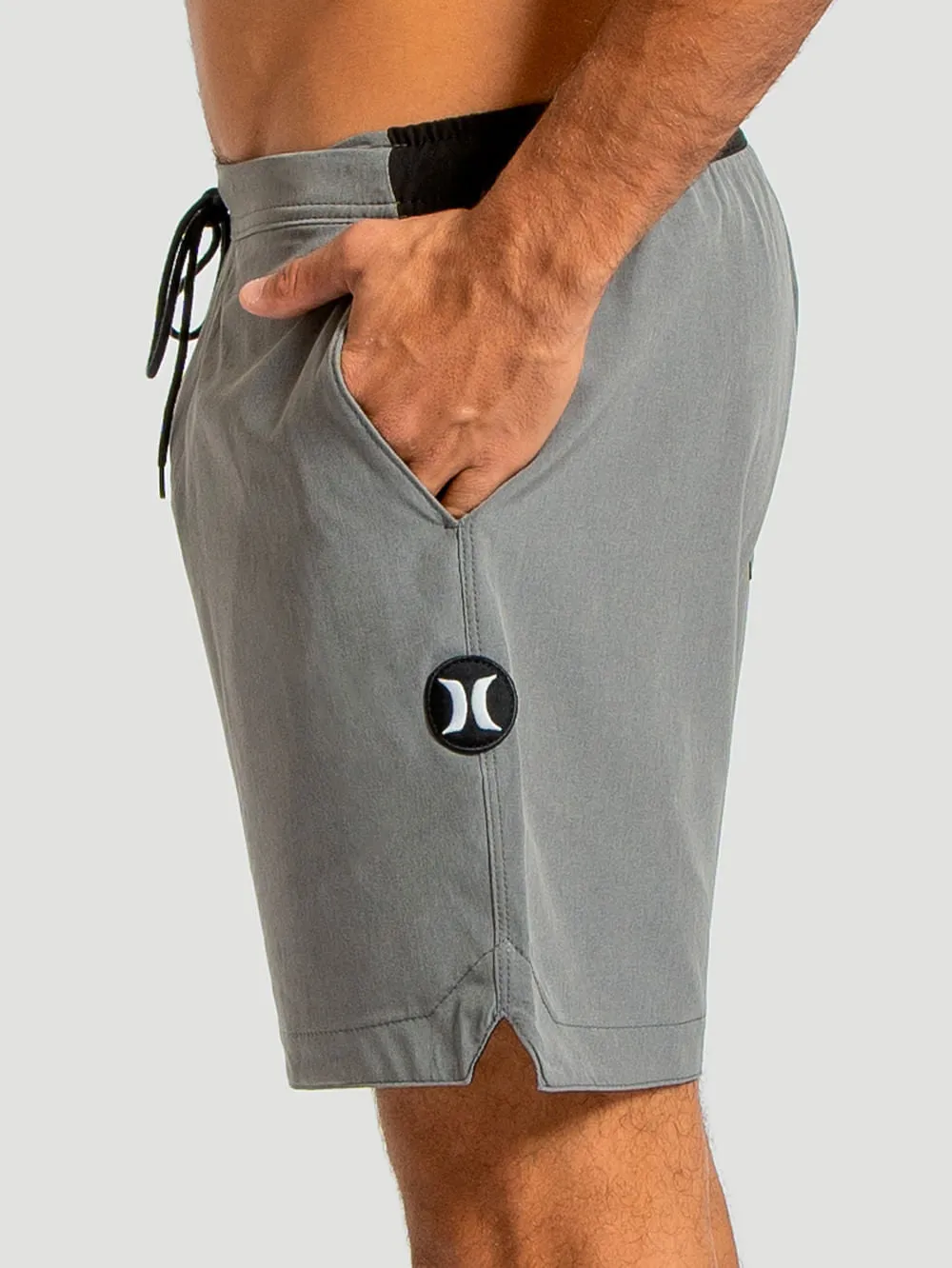 Shorts Hurley Speed 16,5" Plus Size Cinza