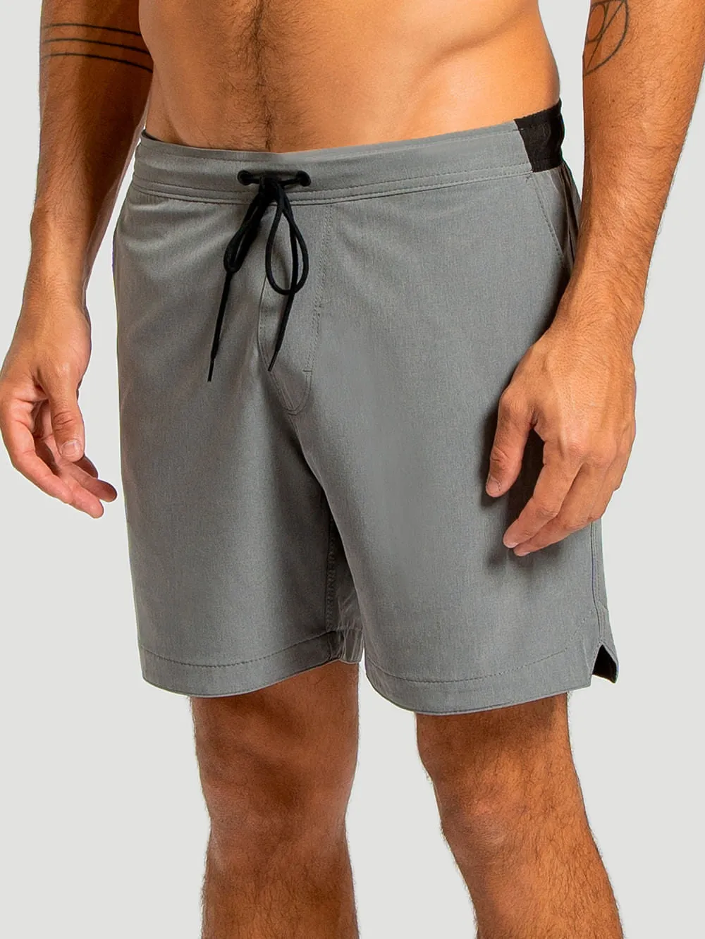 Shorts Hurley Speed 16,5" Plus Size Cinza