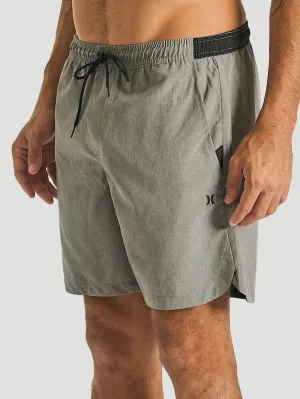 Shorts Hurley Speed 17'' Mescla Cinza
