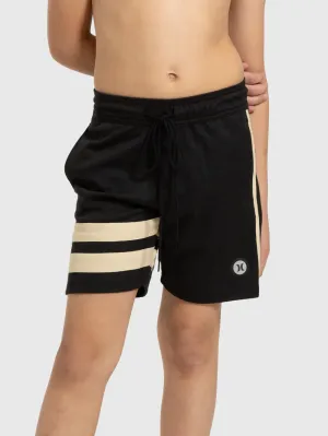 Shorts Hurley Square Juvenil Preto