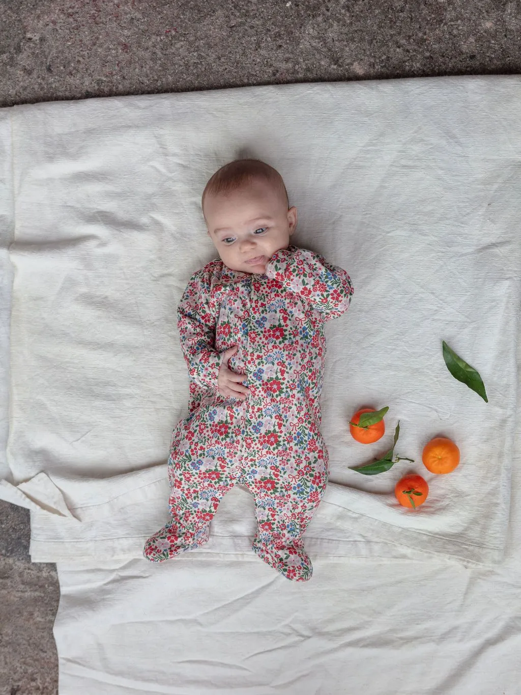 Sleepy Doe Winter Floral Sleepsuit