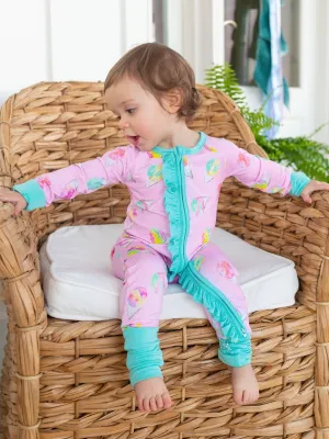 Snowcones Ruffle Onesie