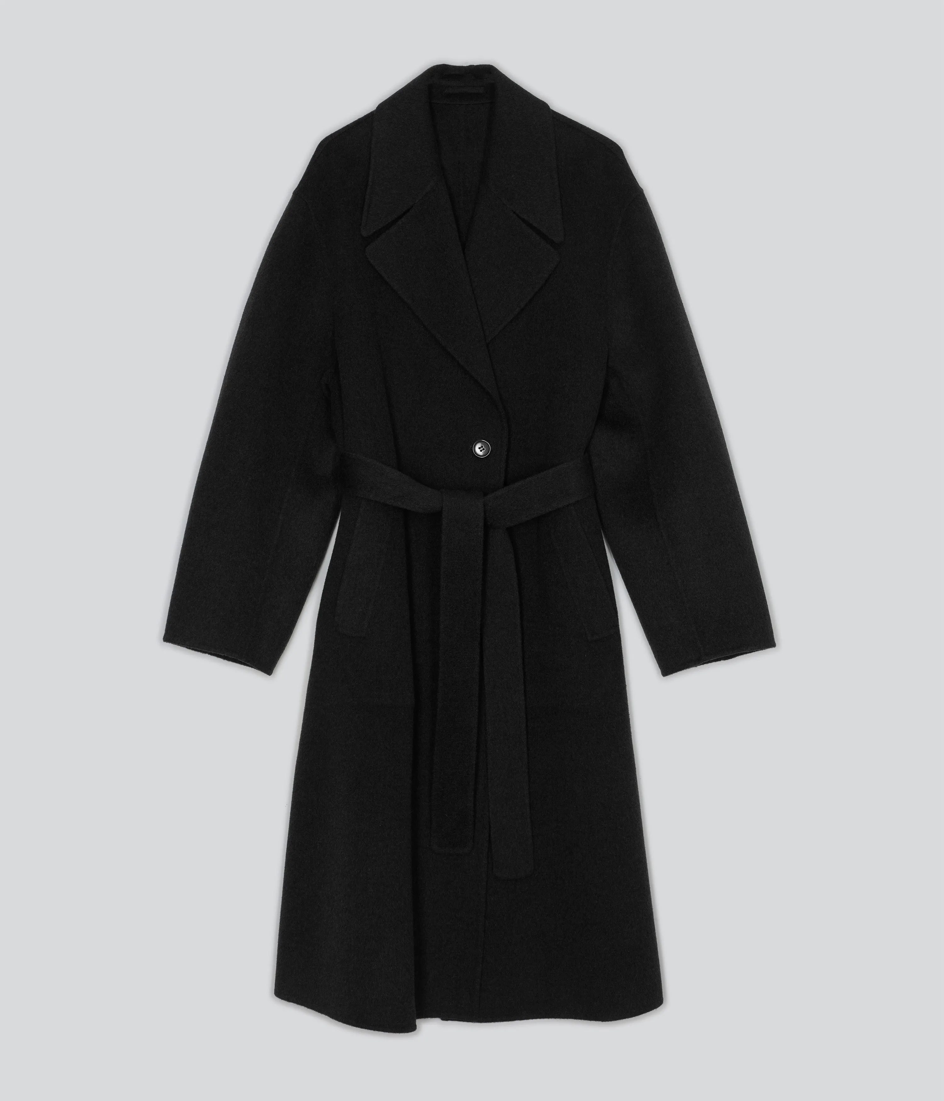 Soft Trenchcoat in Black