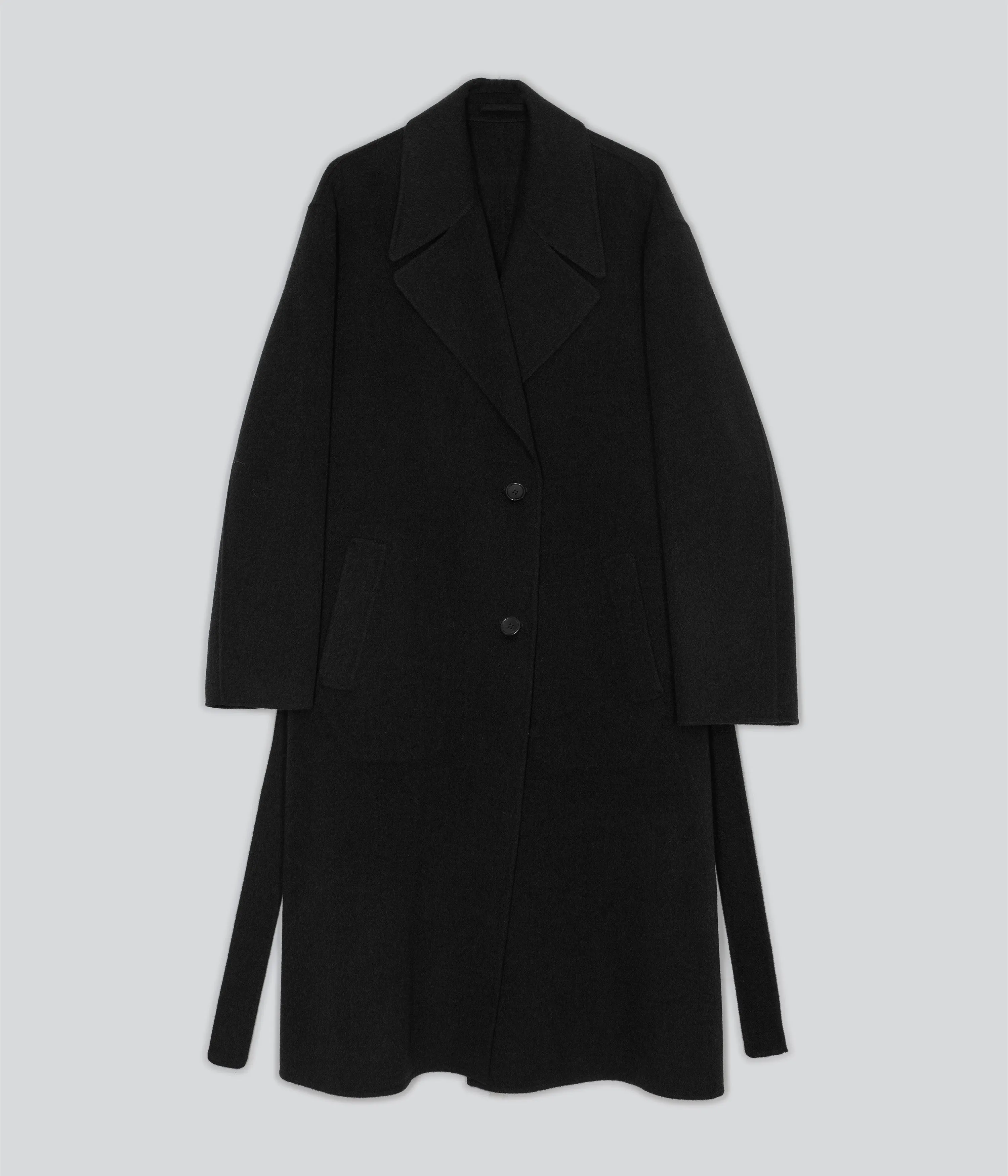 Soft Trenchcoat in Black