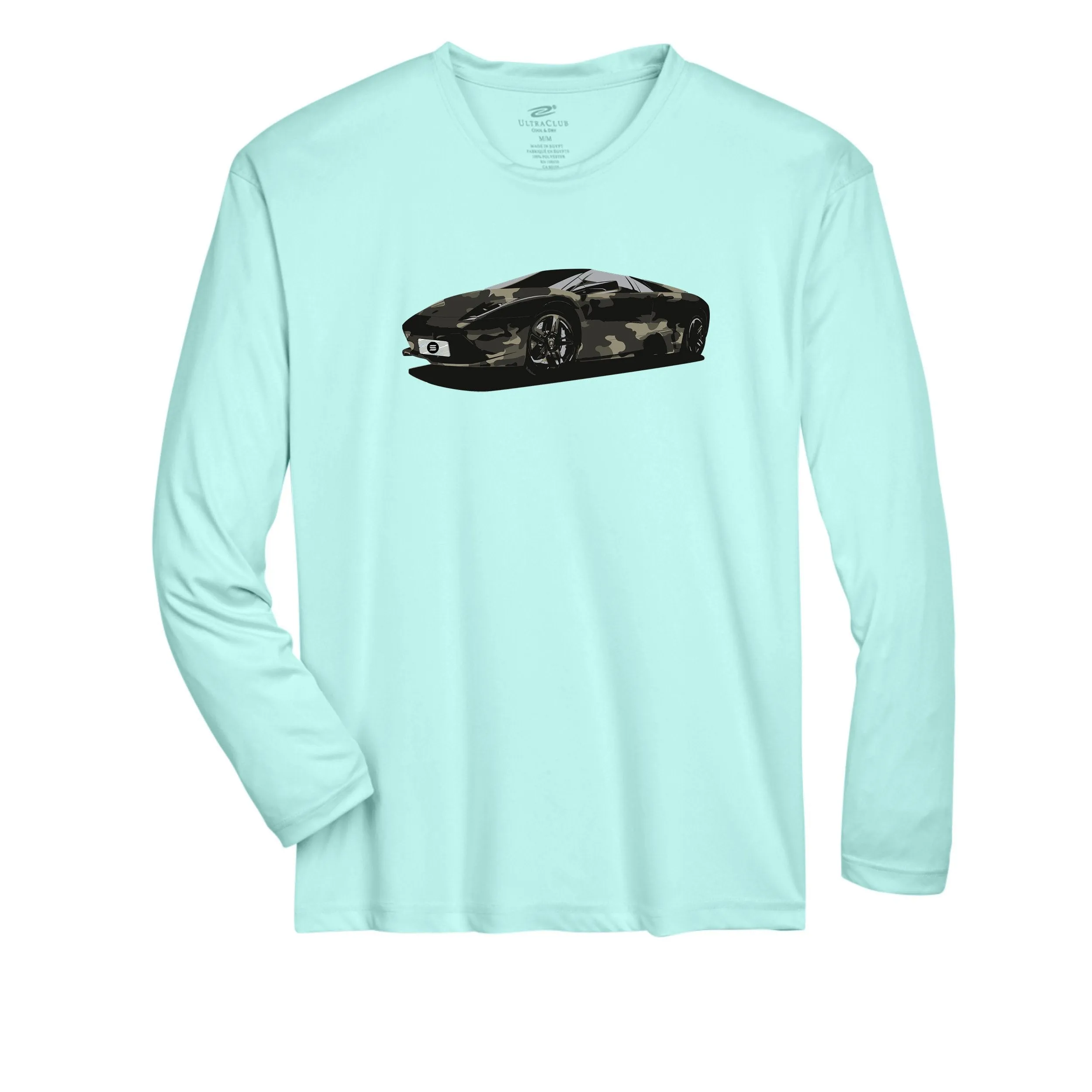Solana Crypto Lambo 365 Performance Long Sleeve Shirts