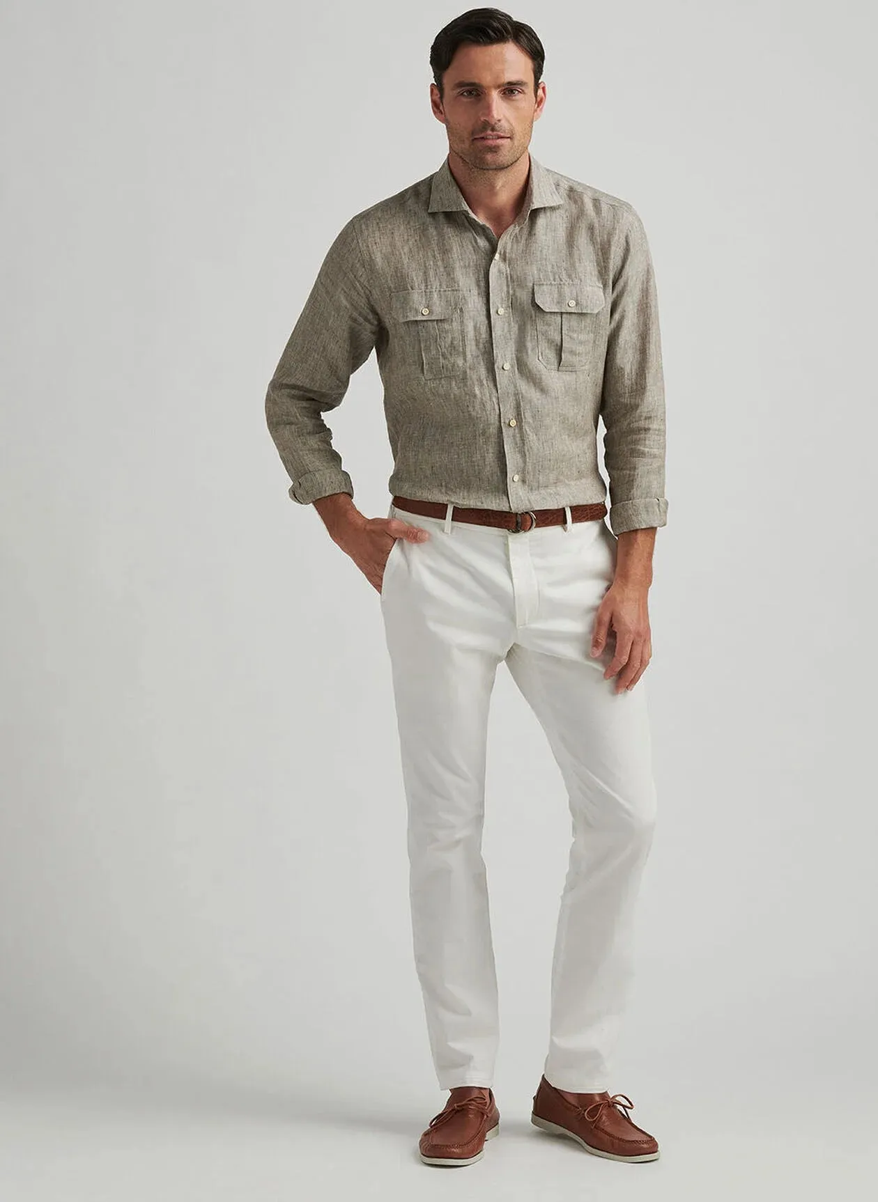Somerset Flat-Front Pant
