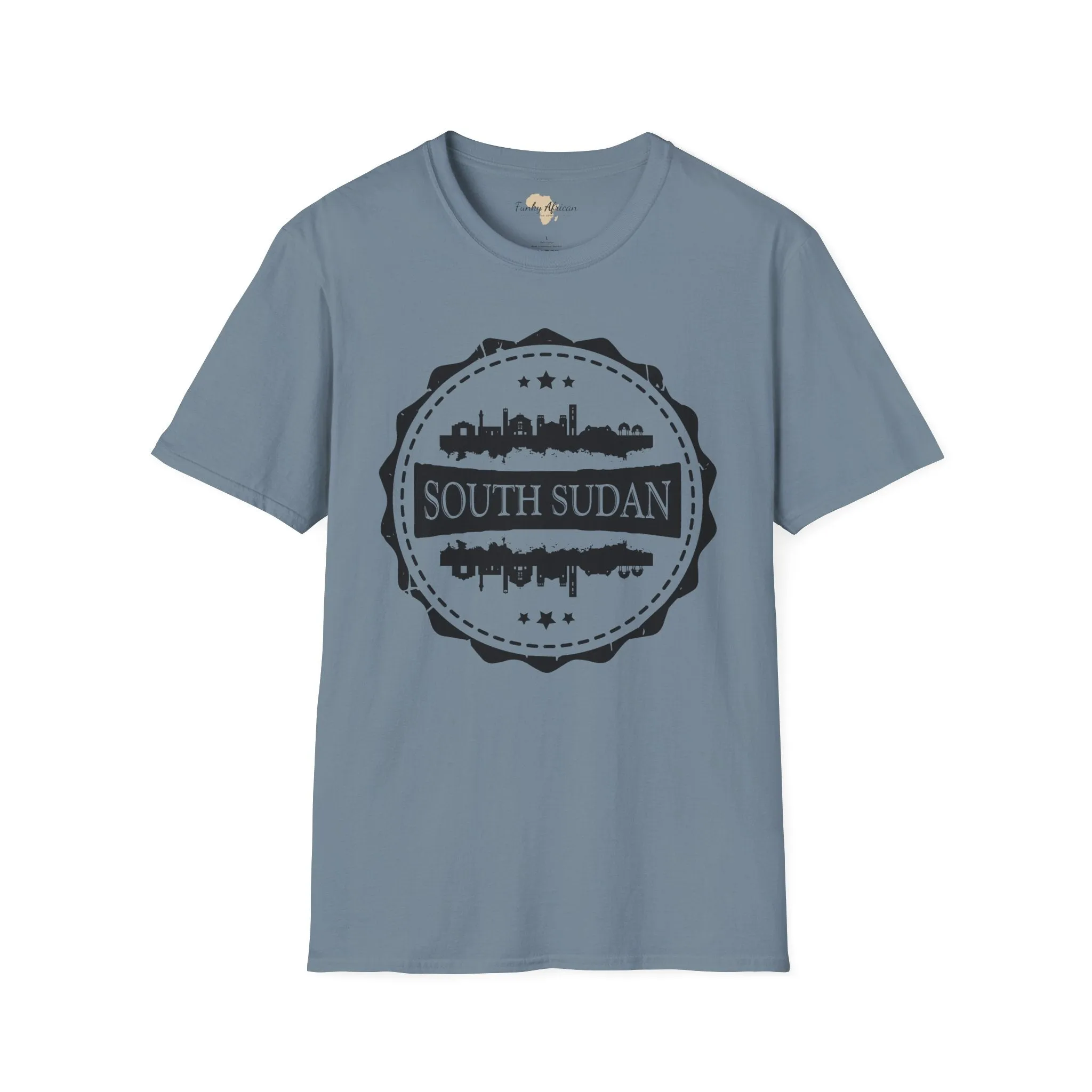 South Sudan Stamp unisex tee