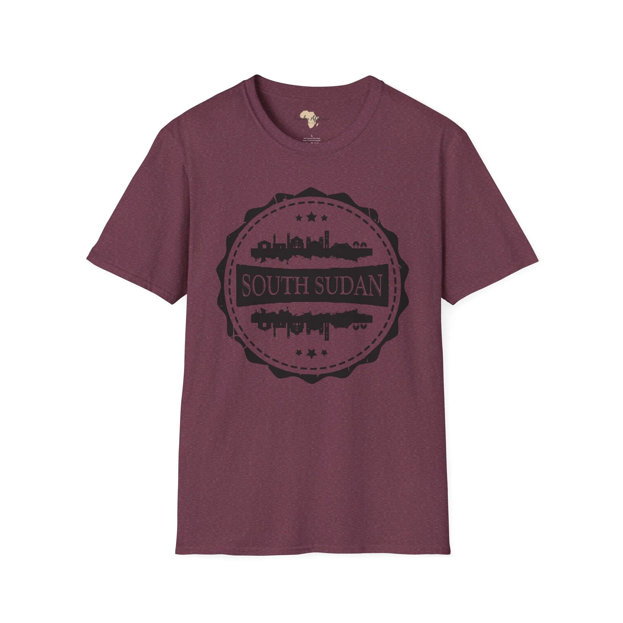 South Sudan Stamp unisex tee