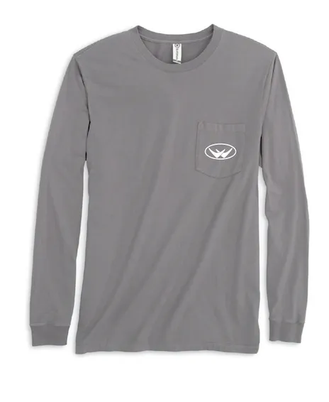 Southport Boats Custom Long Sleeve T - Waterline Grey