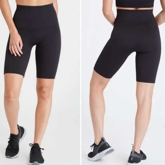 Spanx Very Black Lamn Bike Shorts