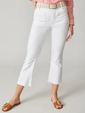 Spartina 449 Juliette High Rise Jean Pearl White