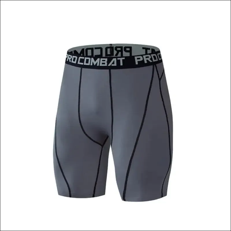Sports fitness pants men's basketball shorts workout tights gym running training bottoming shorts