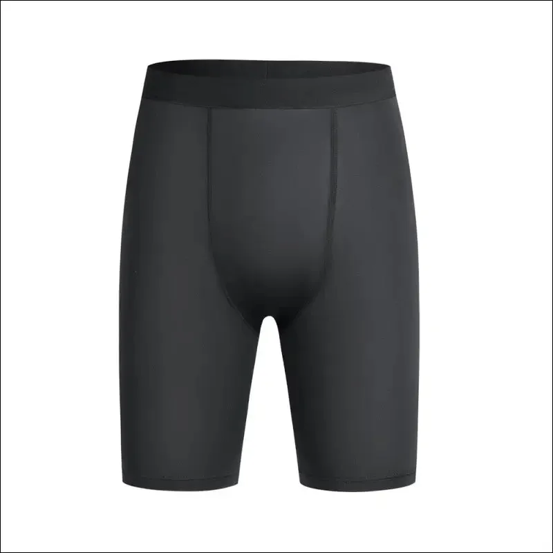 Sports fitness pants men's basketball shorts workout tights gym running training bottoming shorts