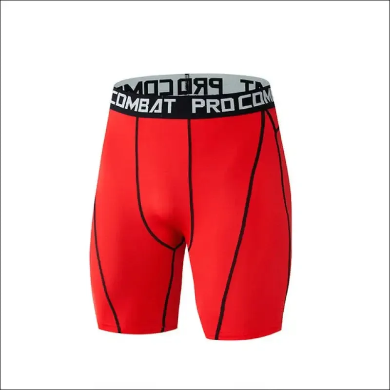 Sports fitness pants men's basketball shorts workout tights gym running training bottoming shorts