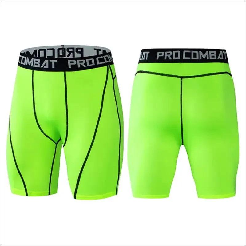 Sports fitness pants men's basketball shorts workout tights gym running training bottoming shorts