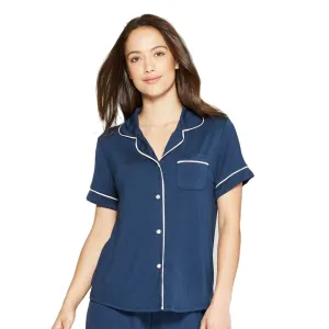 Stars Above Women's Beautifully Soft Notch Collar Pajama Top
