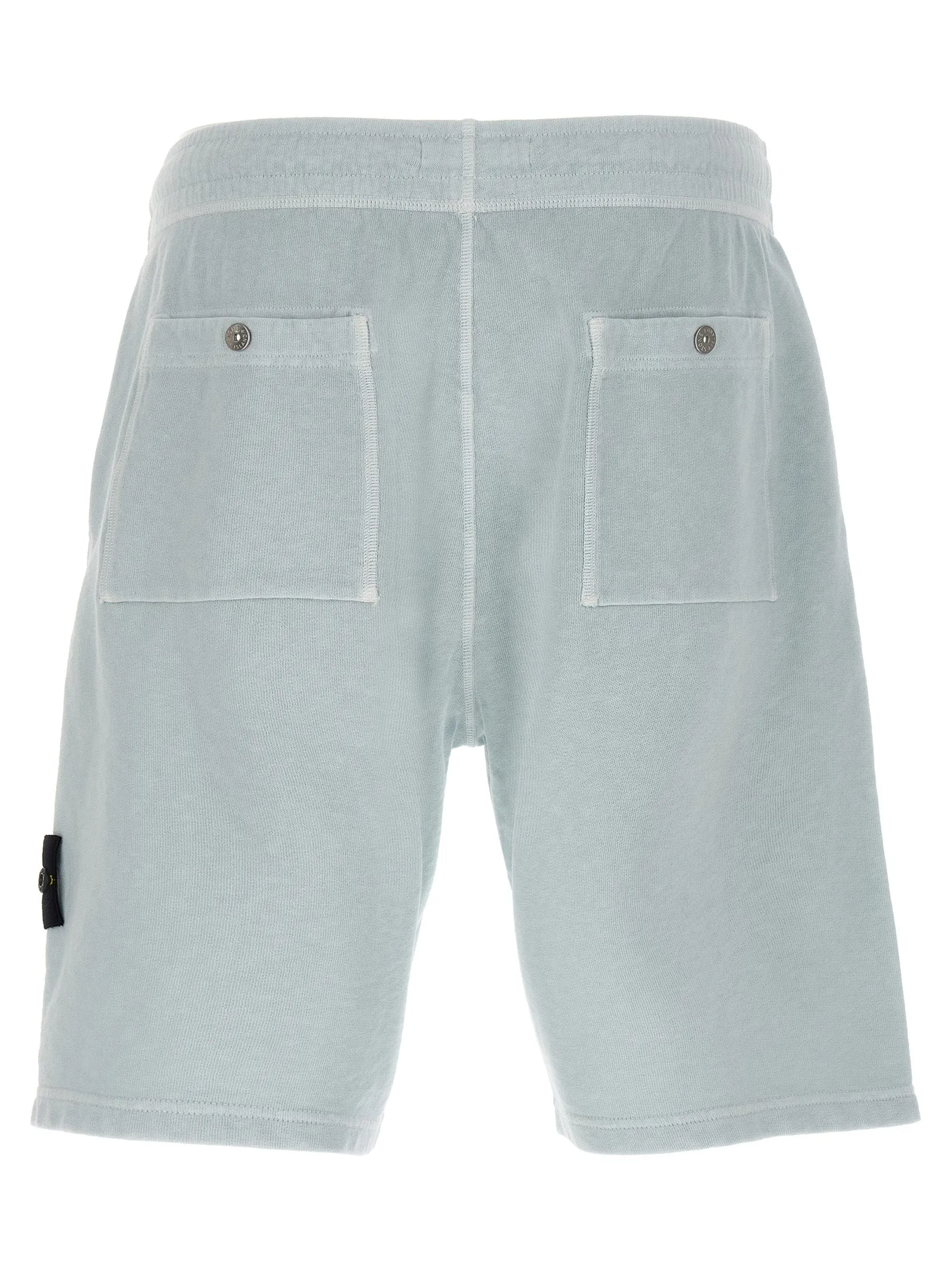 Stone Island Logo Badge Bermuda Shorts