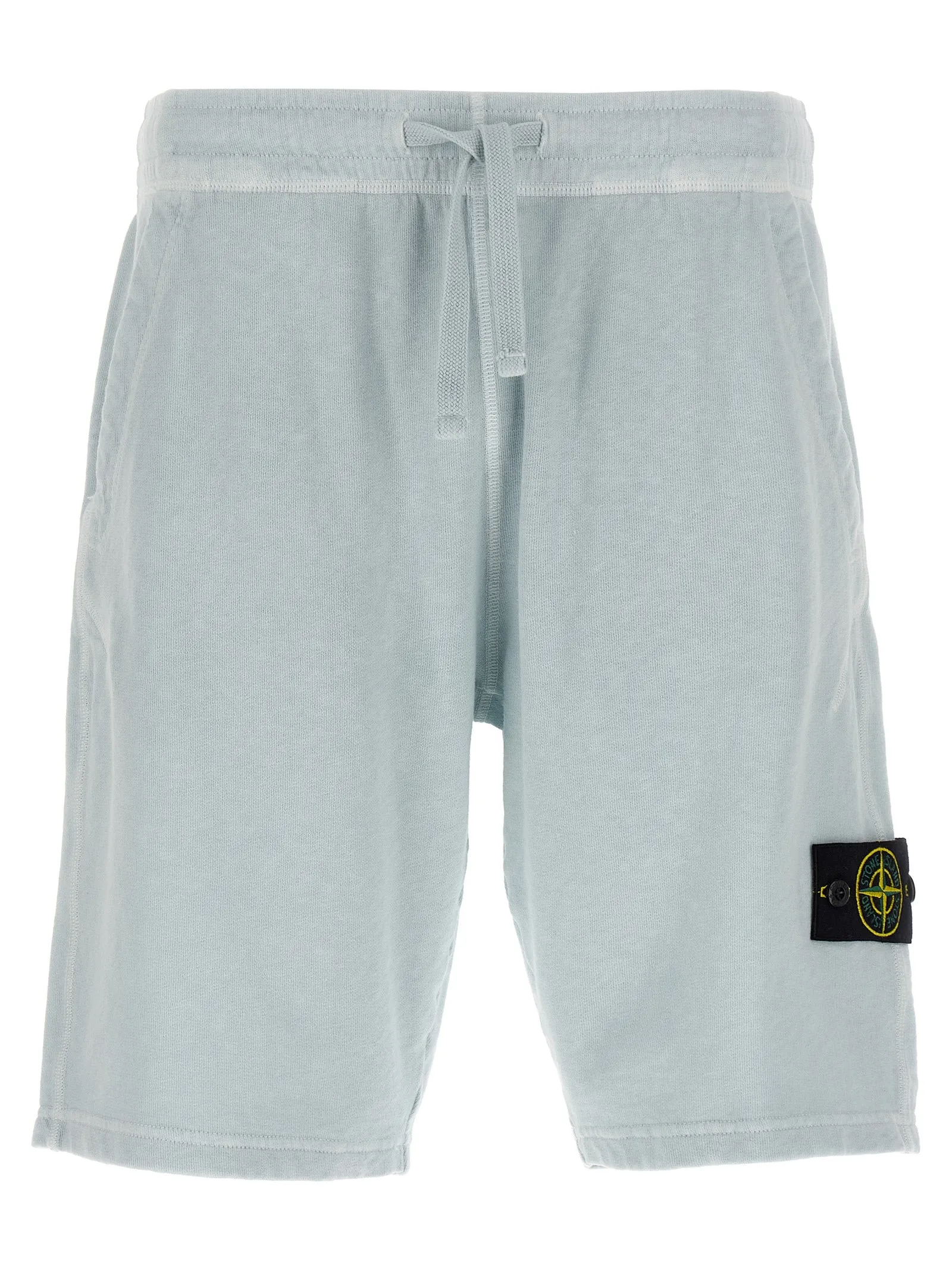 Stone Island Logo Badge Bermuda Shorts