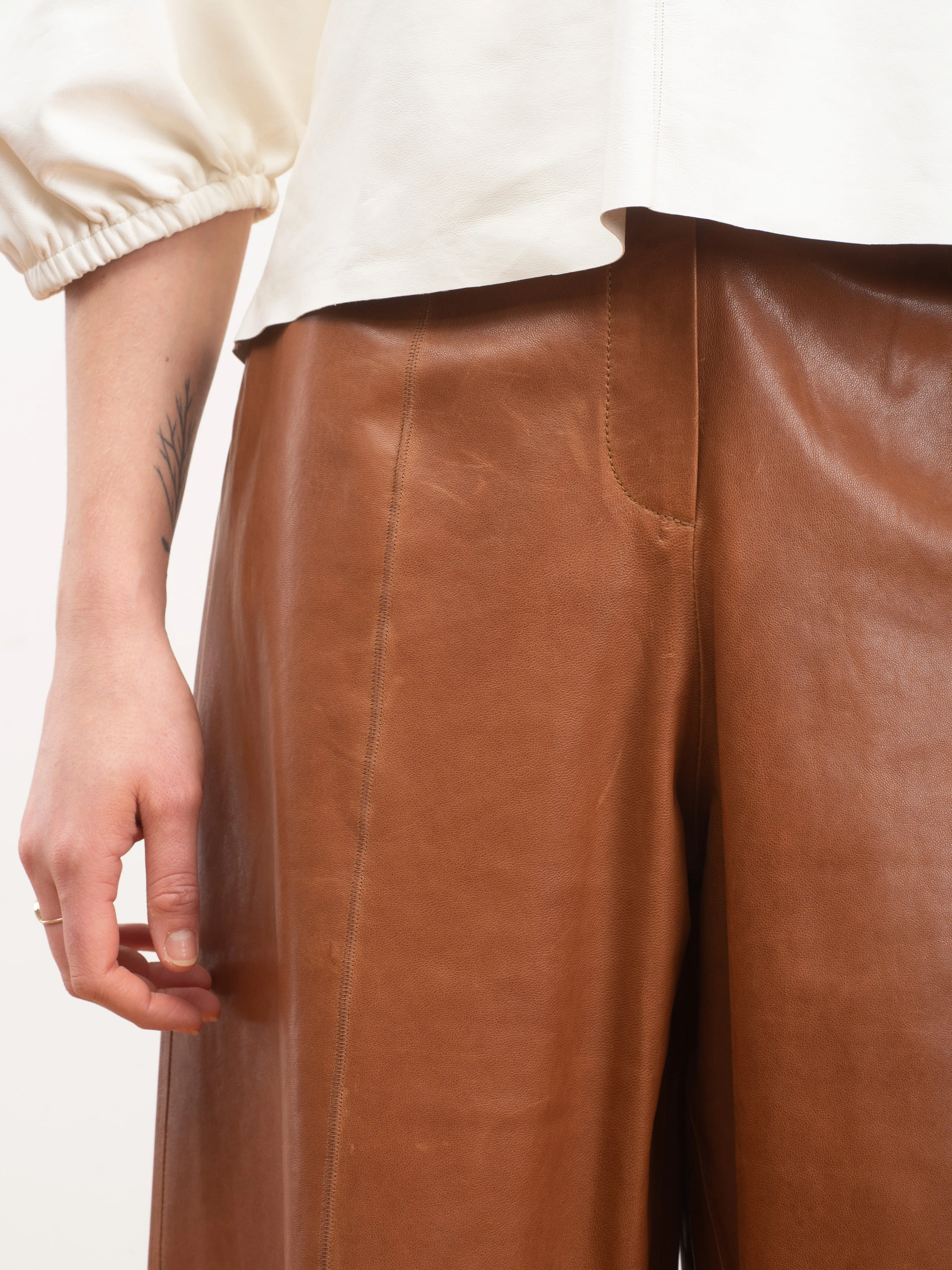 stoya bermuda shorts - pecan