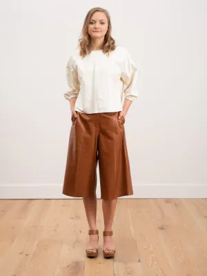 stoya bermuda shorts - pecan