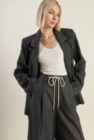 Striped Denim Jacket