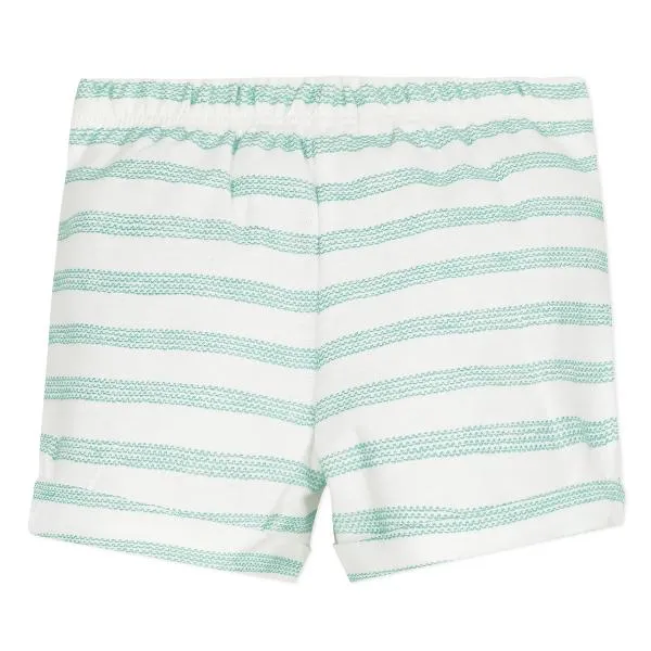 Striped Green Bermudas