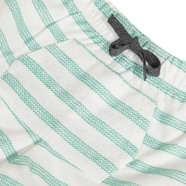 Striped Green Bermudas