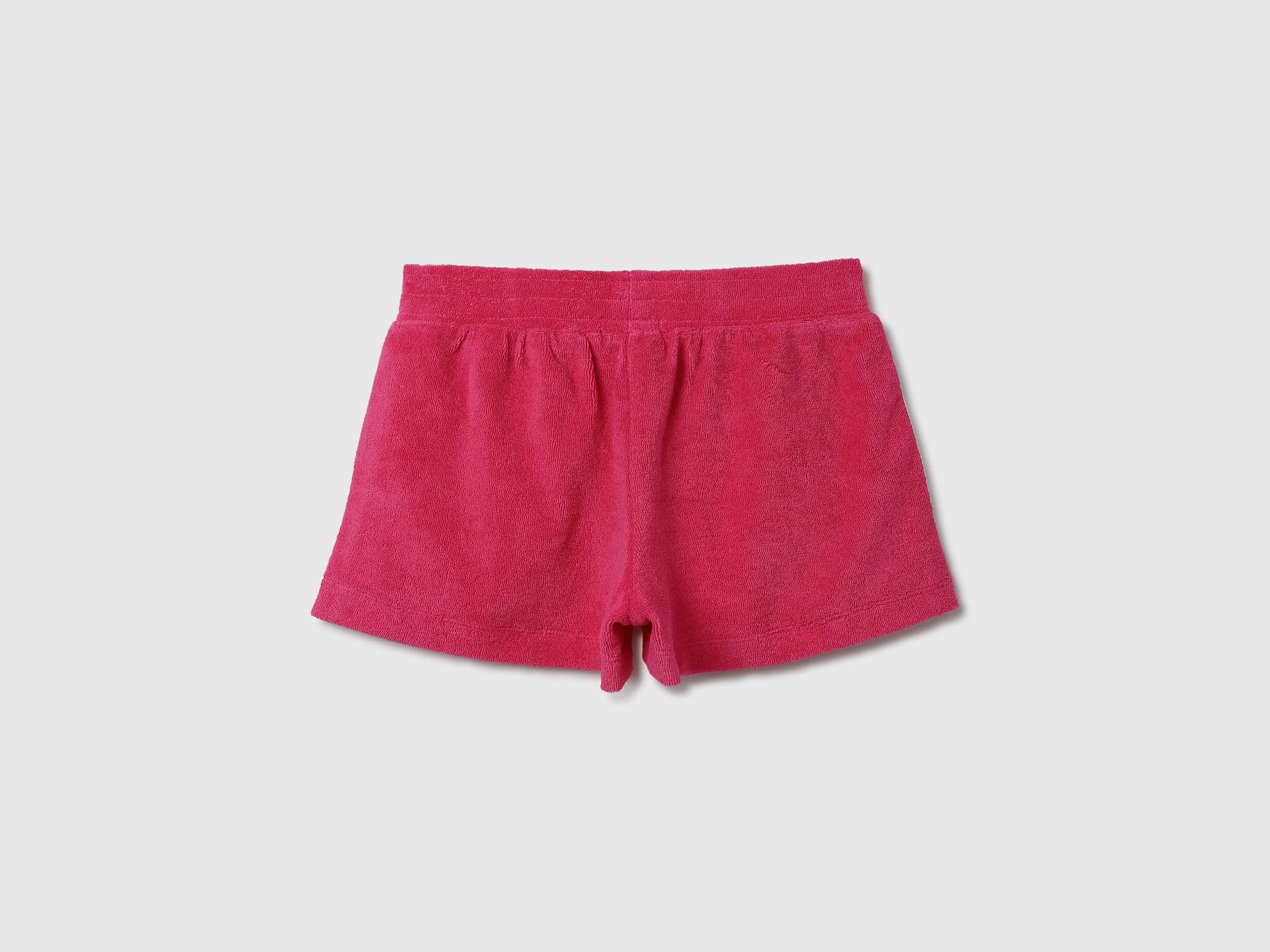 Striped Regular Fit Towel Shorts