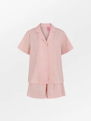 Stripel Kallie Shorts Set - Pink