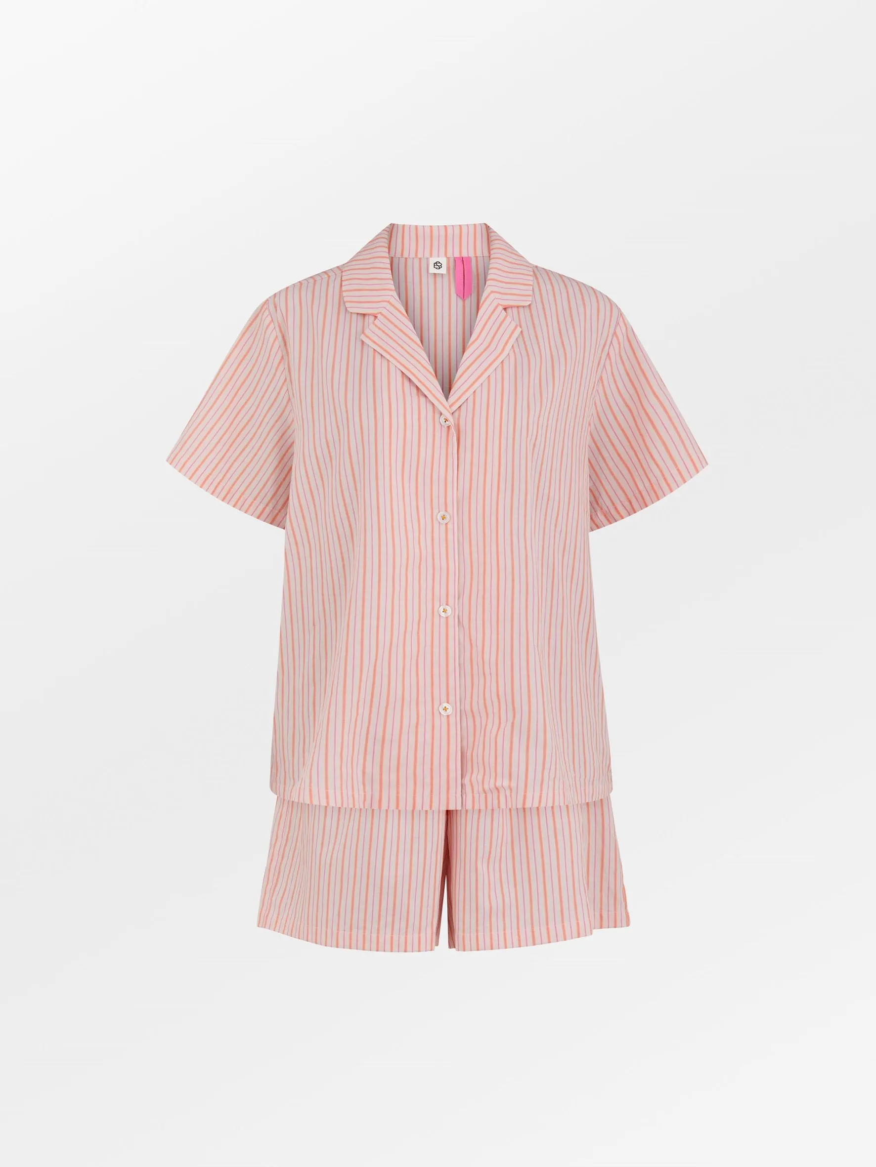 Stripel Kallie Shorts Set - Pink