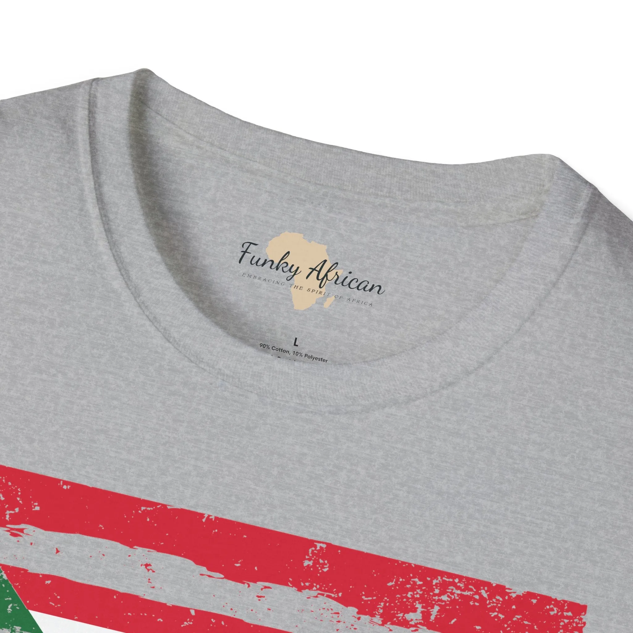 Sudan strip unisex softstyle tee