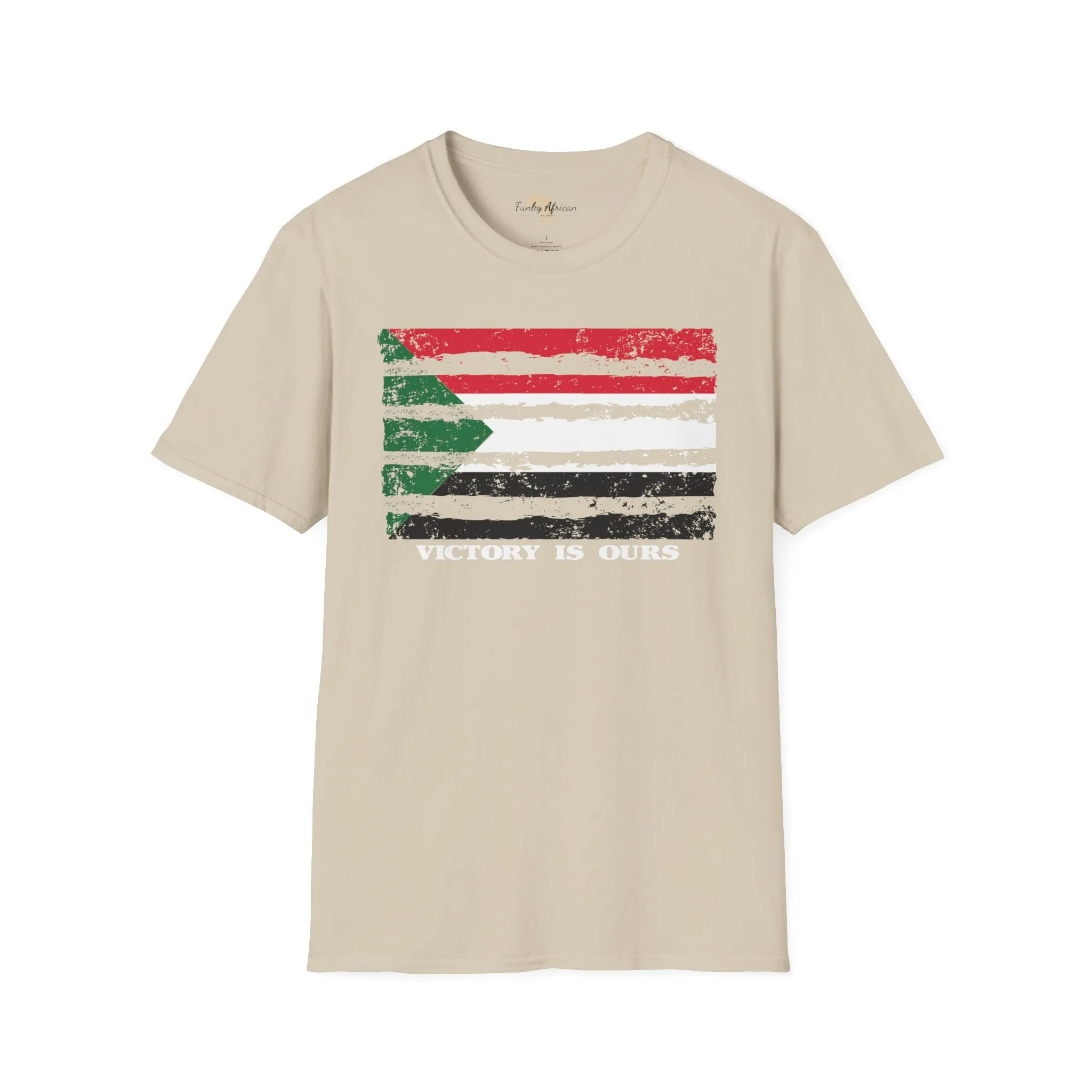 Sudan strip unisex softstyle tee