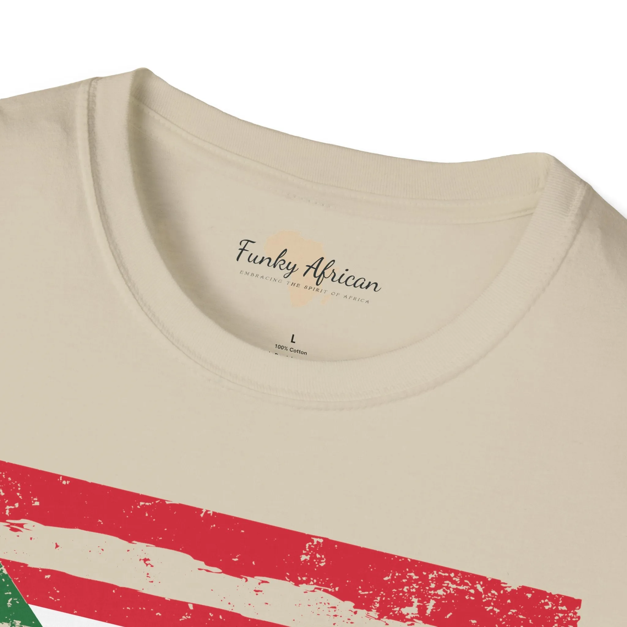 Sudan strip unisex softstyle tee