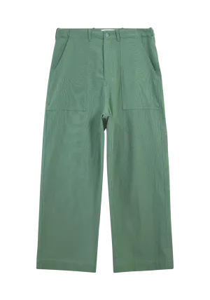 Super Baggy Fatigue Pants Olive