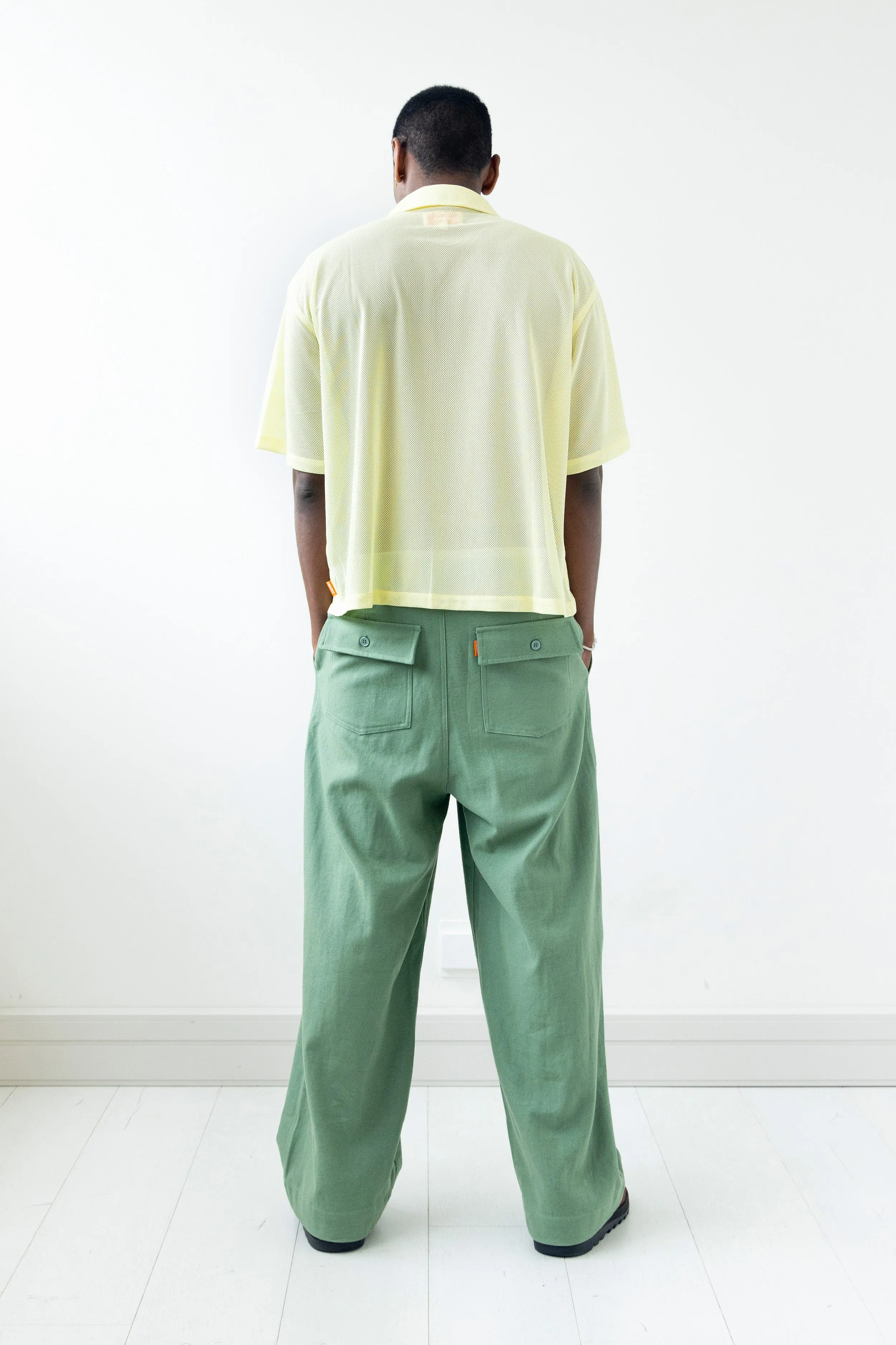 Super Baggy Fatigue Pants Olive