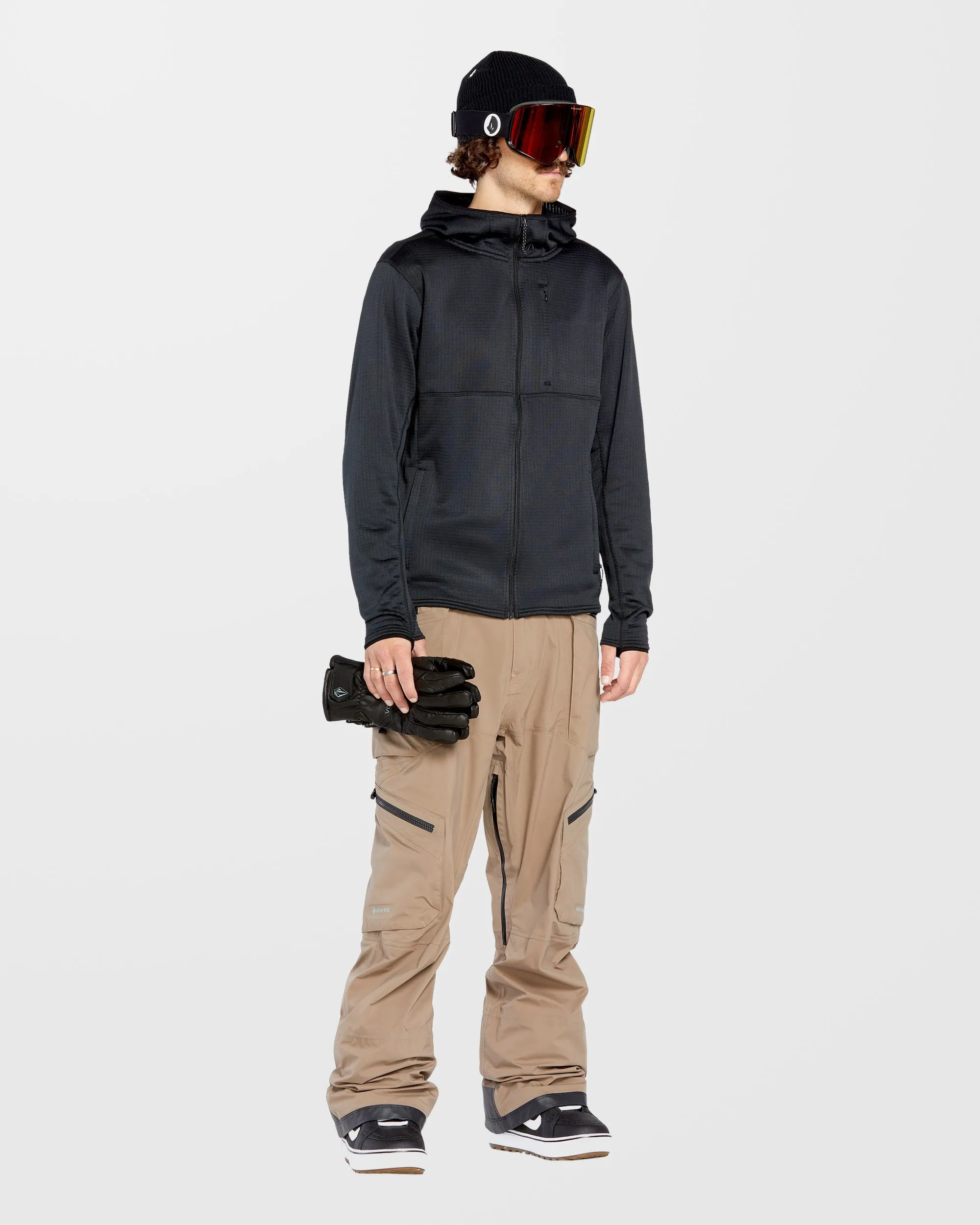 Sweat à capuche Gridlock Full Zip - Black