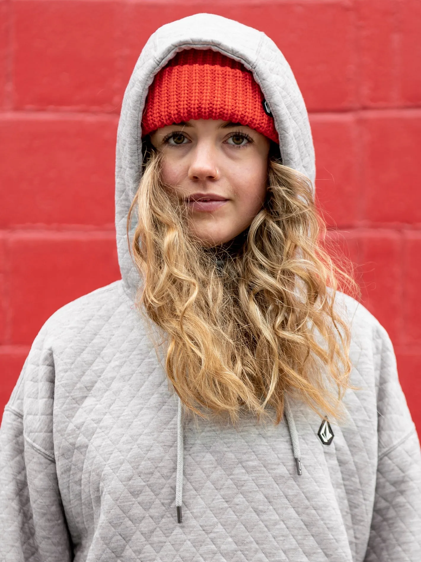 Sweat à capuche V.Co Air Layer Thermal  - HEATHER GREY