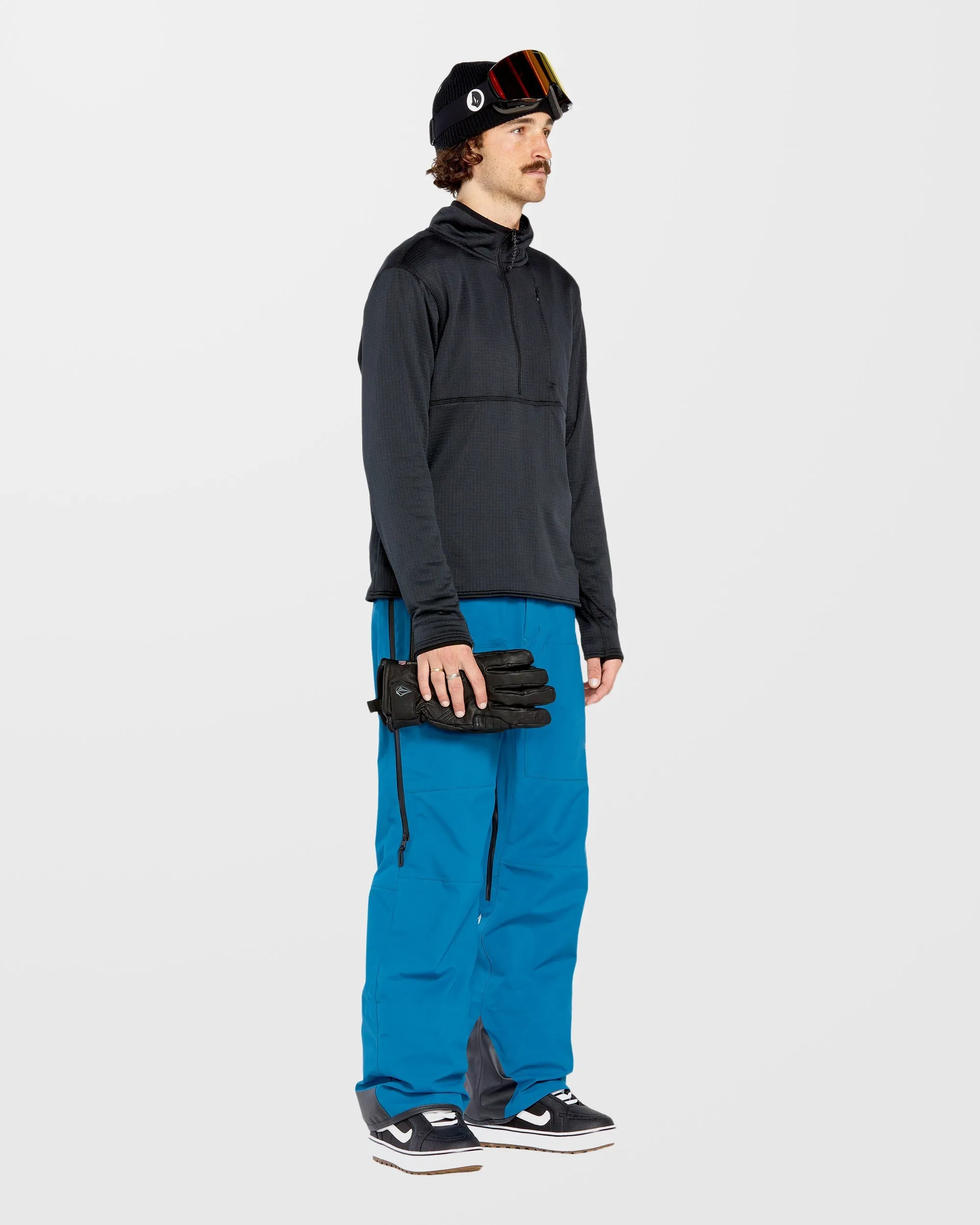 Sweat Gridlock Second Layer Fleece - Black