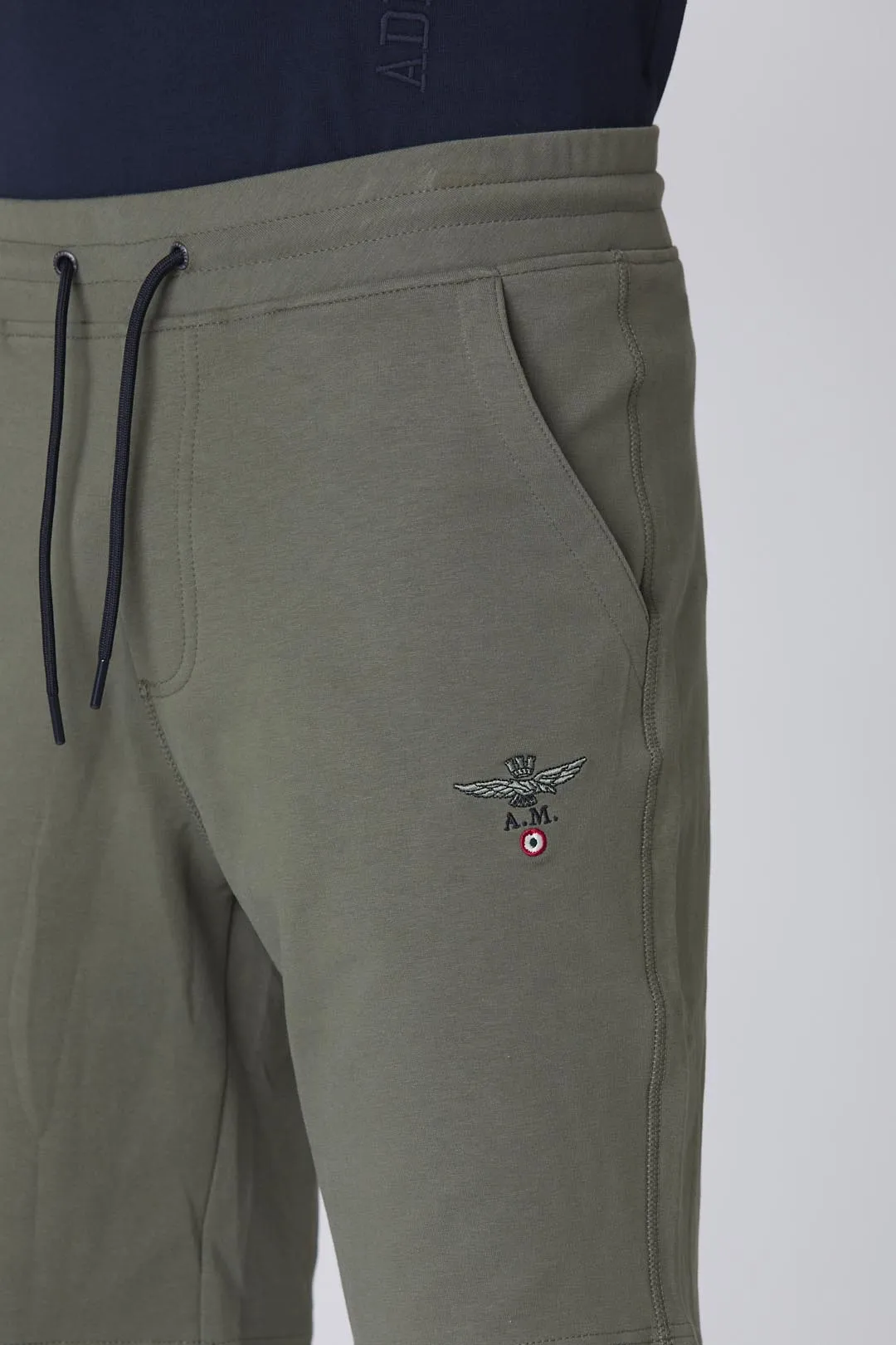 Sweatshirt Bermuda Shorts With Logo