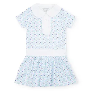 Sydney Girls' Dress - Tennis Match Pink