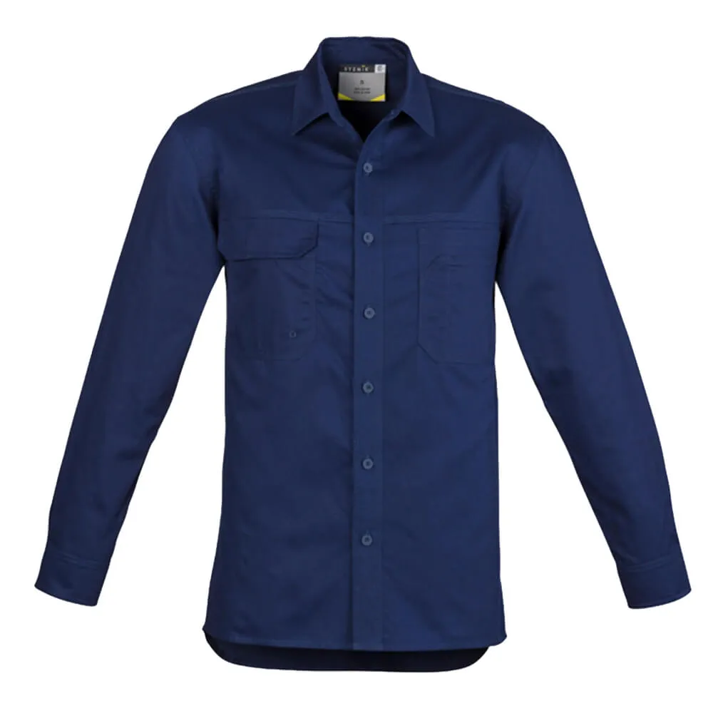 Syzmik ZW121 Mens Lightweight Tradie Long Sleeve Shirt