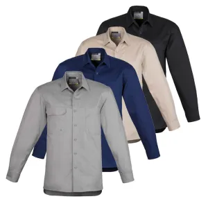 Syzmik ZW121 Mens Lightweight Tradie Long Sleeve Shirt